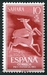 N°0176-1961-SAHARA ESP-FAUNE-ANTILOPES-10C+5C-ROUGE 