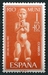 N°0028-1961-RIO MUNI-STATUETTES INDIGENES-1P+10C 