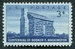 N°0610-1956-ETATS-UNIS-MAISON NATALE T.WASHINGTON-3C-BLEU 