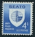 N°0685-1960-ETATS-UNIS-5E ANNIV PACTE DE MANILLE-SEATO-4C 