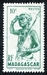 N°300-1946-MADAGASCAR-DANSEUR DU SUD-10C 