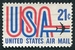 N°0072-1968-ETATS-UNIS-AVION ET LETTRES USA-21C 