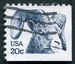 N°1373-1982-ETATS-UNIS-FAUNE-MOUTON HIGHORN-20C-BLEU FONCE 