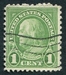 N°0228B-1922-ETATS-UNIS-B.FRANKLIN-1C-VERT 