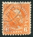 N°0233A-1922-ETATS-UNIS-J.GARFIELD-6C-ROUGE ORANGE 