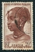 N°041-1947-AFRIQUE OCCID FR-JEUNE FILLE PEUHL-20F-BRUN ROUGE 