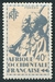 N°006-1945-AFRIQUE OCCID FR-TIRAILLEUR ET CAVALIER-40C 