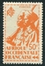 N°007-1945-AFRIQUE OCCID FR-TIRAILLEUR ET CAVALIER-50C 