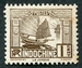 N°155-1931-INDOCHINE-JONQUE-1C-SEPIA 