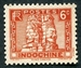 N°160-1931-INDOCHINE-BAYON D'ANGKOR-6C-ROUGE 