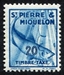 N°35-1938-ST PIERRE MIQUELON-MORUE-20C 