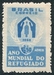 N°082-1960-BRESIL-ANNEE MONDIALE DU REFUGIE-6CR50-BLEU 