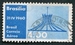 N°084-1960-BRESIL-CATHEDRALE DE BRASILIA-4CR-BLEU 