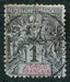 N°012-1892-CONGO FR-1C-NOIR S/AZURE 