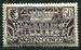 N°124-1933-CONGO FR-INSTITUT PASTER-BRAZZAVILLE-50C-VIOLET 