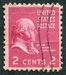 N°0371-1938-ETATS-UNIS-J.ADAMS-2C-ROSE CARMINE 