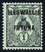 N°001-1920-WALLIS ET FUTUNA-1C-NOIR S VERT 