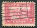 N°0196B-1912-ETATS-UNIS-CANAL DE PANAMA-2C-ROUGE 