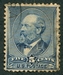 N°0067-1887-ETATS-UNIS-J.GARFIELD-5C-BLEU 