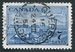 N°0248-1951-CANADA-MALLE POSTE ET AVION POSTAL-7C-BLEU 