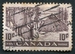 N°0241-1950-CANADA-SECHAGE DES PEAUX-10C-BRUN/VIOLET 