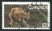 N°0624-1977-CANADA-FAUNE-PANTHERE D'AMERIQUE-12C 