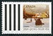 N°1115-1989-CANADA-TABLEAU CHAMP DE MARS EN HIVER-33C 