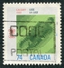 N°1038-1988-CANADA-SPORT-JO D'HIVER-CALGARY-LUGE-74C 