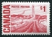 N°0389-1967-CANADA-PUITS DU CHAT SAUVAGE-1D-ROUGE 