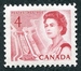 N°0381-1967-CANADA-CANAL CENTRAL-4C-CARMIN 