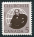 N°0364-1965-CANADA-MORT DE SIR WINSTON CHURCHILL-5C 