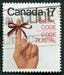 N°0702-1979-CANADA-CODE POSTAL-MAIN DE FEMME-17C 