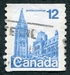 N°0631A-1977-CANADA-LE PARLEMENT-12C-BLEU 