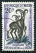 N°102-1959-NIGER REP-FAUNE-MOUFLONS-20F 