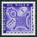 N°23-1962-NIGER REP-CROIX SAHARIENNES-1F-VIOLET 