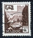 N°308-1951-MAROC FR-VASQUE AUX PIGEONS-8F-BRUN 