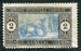 N°054-1914-SENEGAL FR-MARCHE INDIGENE-2C-NOIR / BLEU 