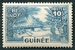 N°129-1938-GUINEE FR-MABO-TISSERANDS DU FOUTA-10C-BLEU/VERT 