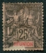 N°039-1892-REUNION-25C-NOIR S/ROSE 