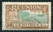 N°064-1907-REUNION-RADE DE ST DENIS-30C-BISTRE ET VERT 