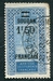 N°049-1922-SOUDAN FR-CHAMELIER-1F50 S/1F-BLEU ET OUTREMER 