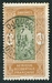 N°076-1925-DAHOMEY FR-INDIGENE SUR ARBRE-65C-BISTRE/OLIVE 