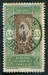 N°088-1927-DAHOMEY FR-INDIGENE SUR ARBRE-55C-VERT ET BRUN 