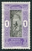 N°043-1913-DAHOMEY FR-INDIGENE SUR ARBRE-1C-VIOLET/NOIR 