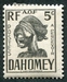 N°19-1941-DAHOMEY FR-INDIGENE-5C-NOIR 