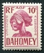 N°20-1941-DAHOMEY FR-INDIGENE-10C-LILAS/ROSE 