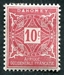 N°10-1914-DAHOMEY FR-10C-ROSE 