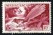 N°323-1954-MADAGASCAR-OISEAU-URATELORNIS-8F 