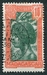 N°165-1930-MADAGASCAR-JEUNE FILLE HOVA-10C-ORANGE ET VERT 