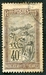 N°104-1908-MADAGASCAR-TRANSPORT FILANZANE-BRUN/LILAS ET NOIR 